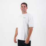 Old School Leisure Clubhouse Boxy Tee White - Old School