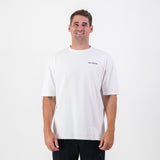 Old School Leisure Clubhouse Boxy Tee White - Old School