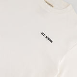 Old School Leisure Clubhouse Boxy Tee White - Old School
