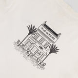 Old School Leisure Clubhouse Boxy Tee White - Old School