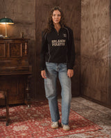 Orlando Pirates Piped Quarter Zip Sweat - black - Old School