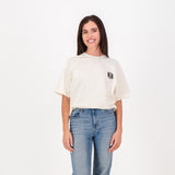Orlando Pirates Quirky Boxy Tee - Ivory - Old School