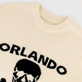 Orlando Pirates Xbone Crew Knit LS Jersey - Ivory - Old School