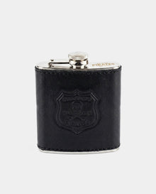 Orlando Pirates Leather Hip Flask Black
