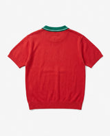 Portugal Heritage Knit SS Polo Red