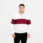 Quarter Zip Sweater - Maroon - Old School
