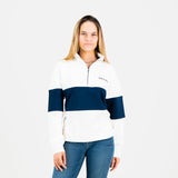 Quarter Zip Sweater - Navy - Old School