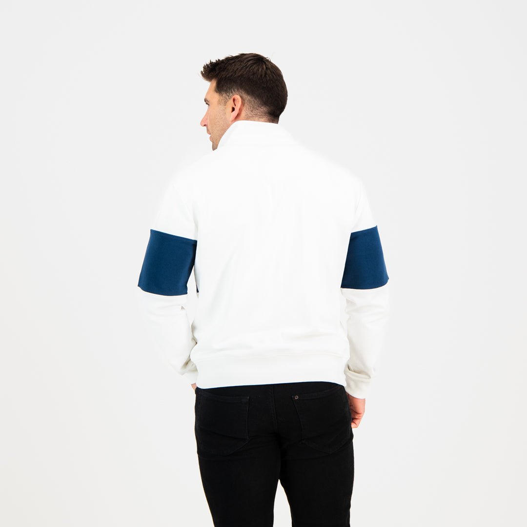Quarter Zip Sweater - Navy - Old School