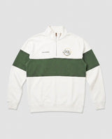 Schools Wag 'n Bietjie Quarter Zip Sweat Panel Green White