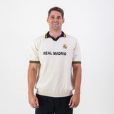Real Madrid Classic SS Knit Jersey - Cloud Dancer - Old School