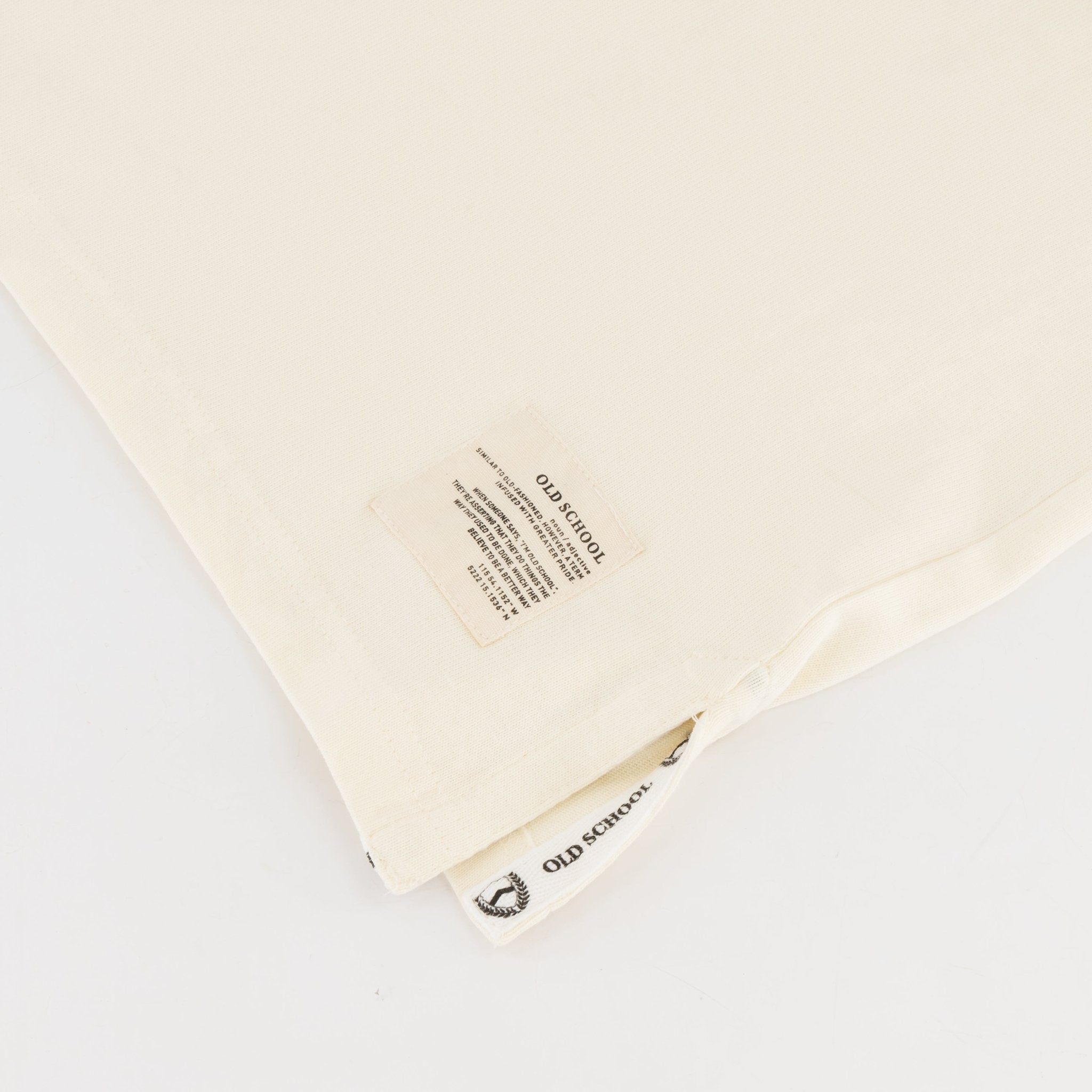 SA Supporters Badge LS Rugby Jersey - Ivory - Old School