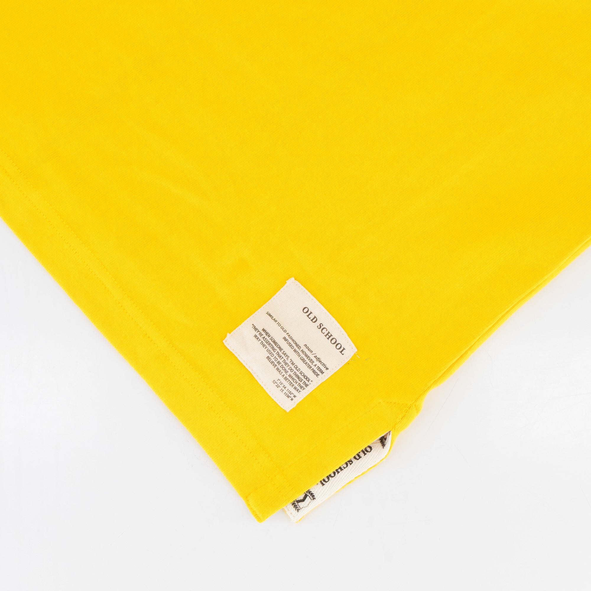SA Supporters Flag SA LS Rugby Jersey - Spectra Yellow - Old School