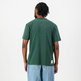 SA Supporters Stamp Reg Crew Tee - OS Green - Old School