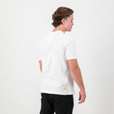 SA Supporters Stamp Reg Crew Tee - White - Old School