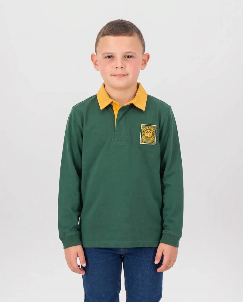 SA Supporters Kids Signature LS Rugby Jersey