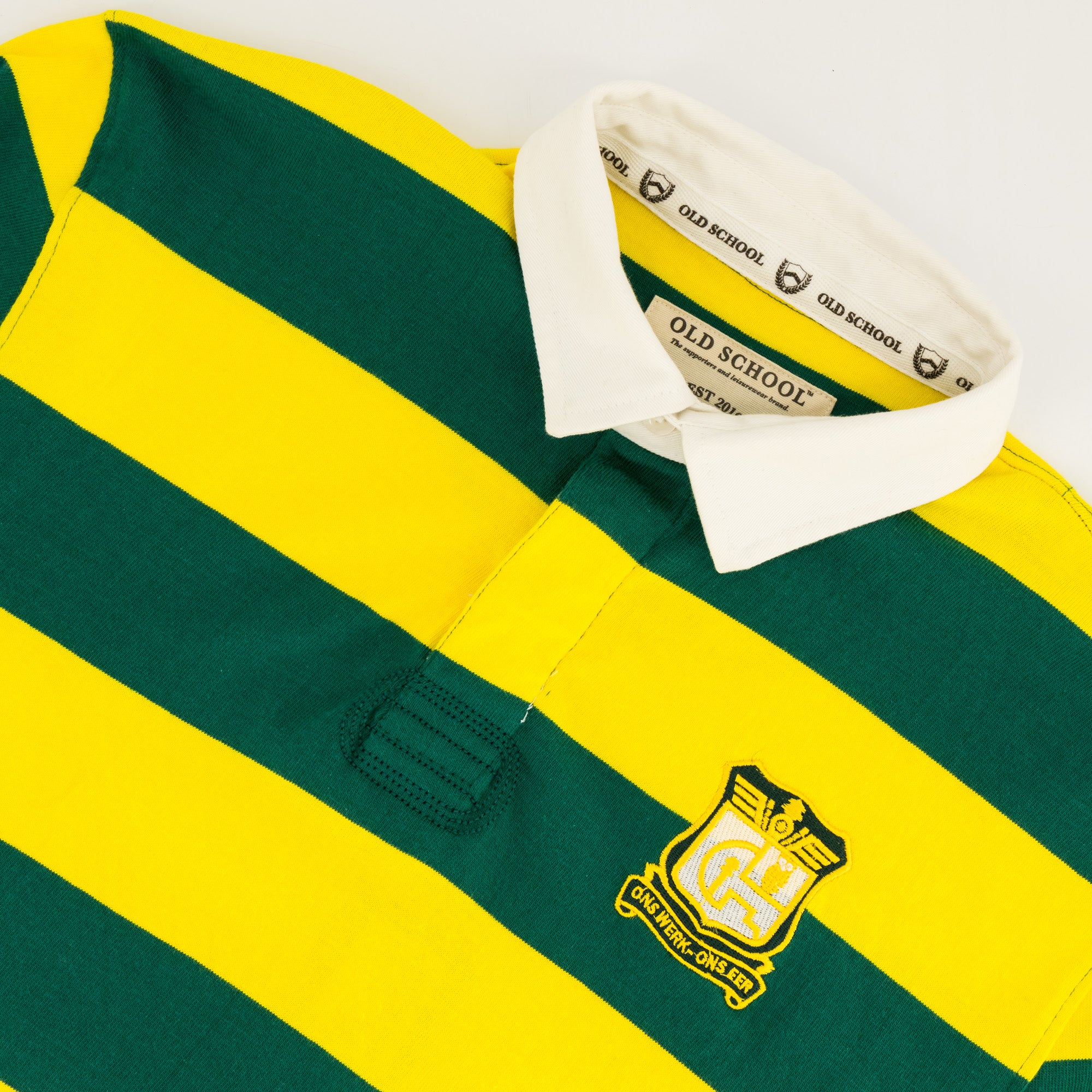 Schools Ben Viljoen YD LS Rugby Jersey - Evergreen - Old School