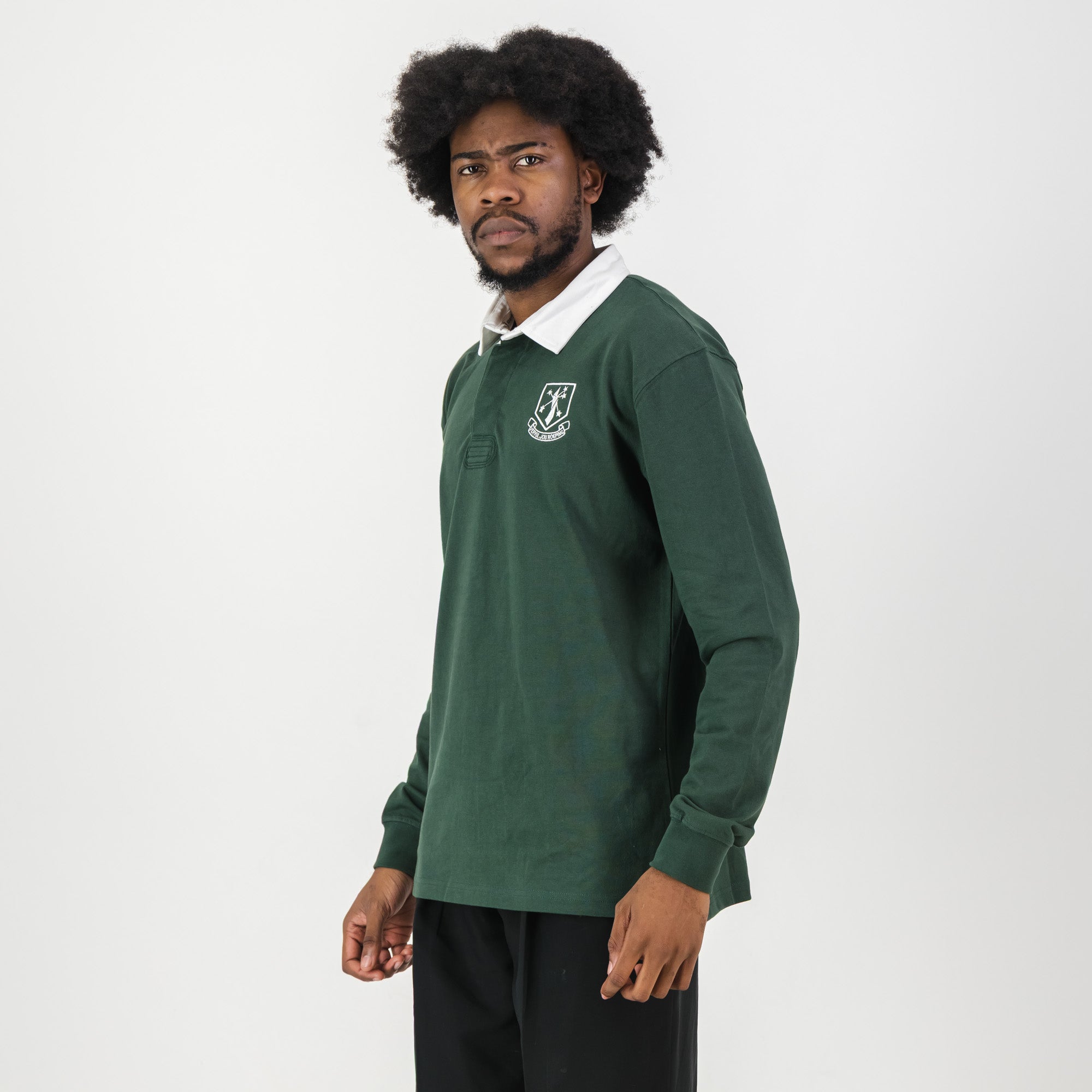 Schools Eldoraigne Rugby Jersey - OS Green - Old School