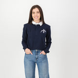 Schools Falcon College LS Rugby Jersey - Navy - Old School
