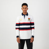 Schools HTS Middelburg LS Rugby Jersey - White - Old School