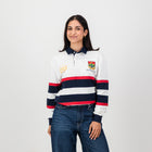 Schools HTS Middelburg LS Rugby Jersey - White - Old School