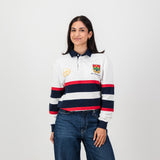Schools HTS Middelburg LS Rugby Jersey - White - Old School