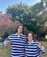 Schools Ikeys Varsity Cup LS Rugby Jersey - Navy - Old School