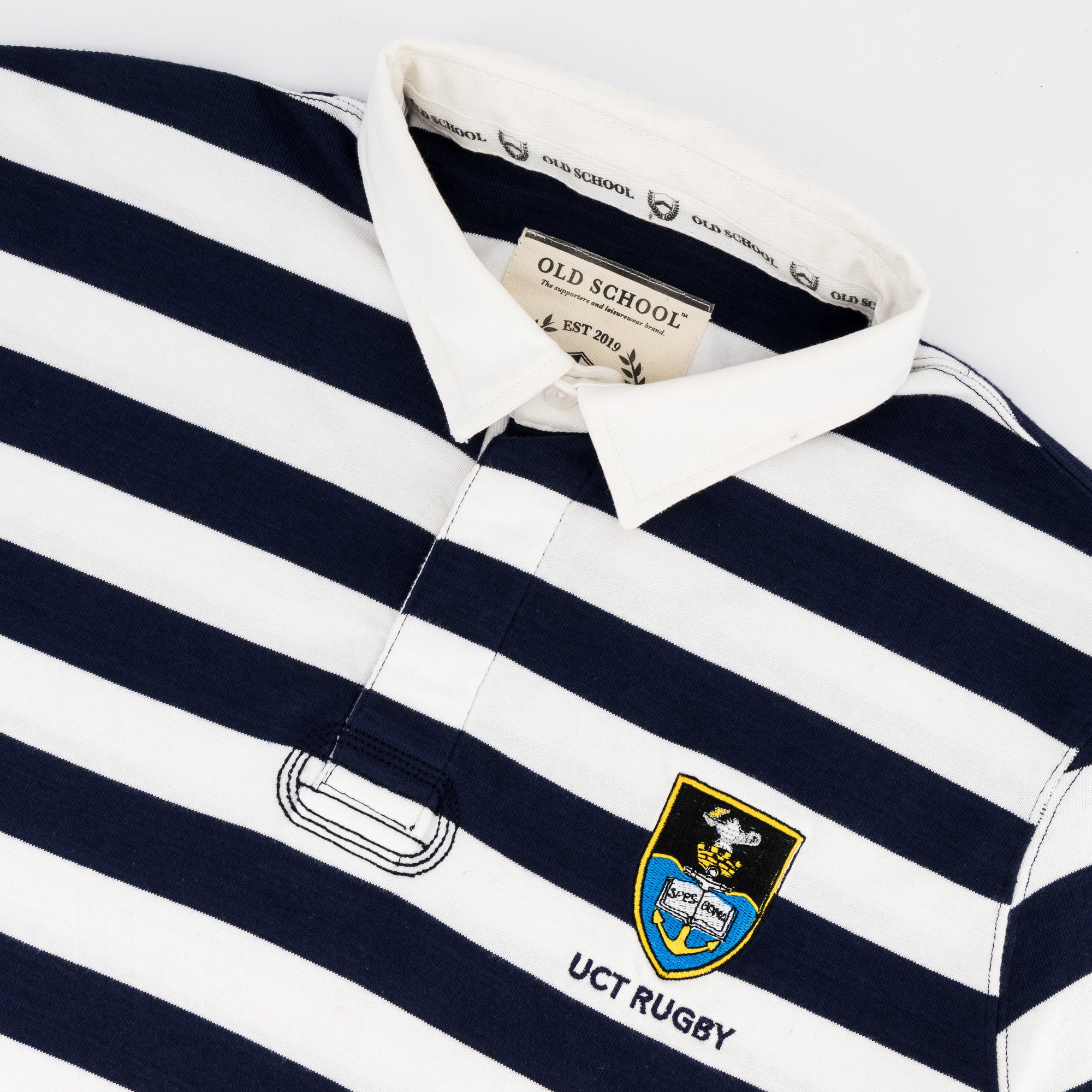 Schools Ikeys Varsity Cup LS Rugby Jersey - Navy - Old School