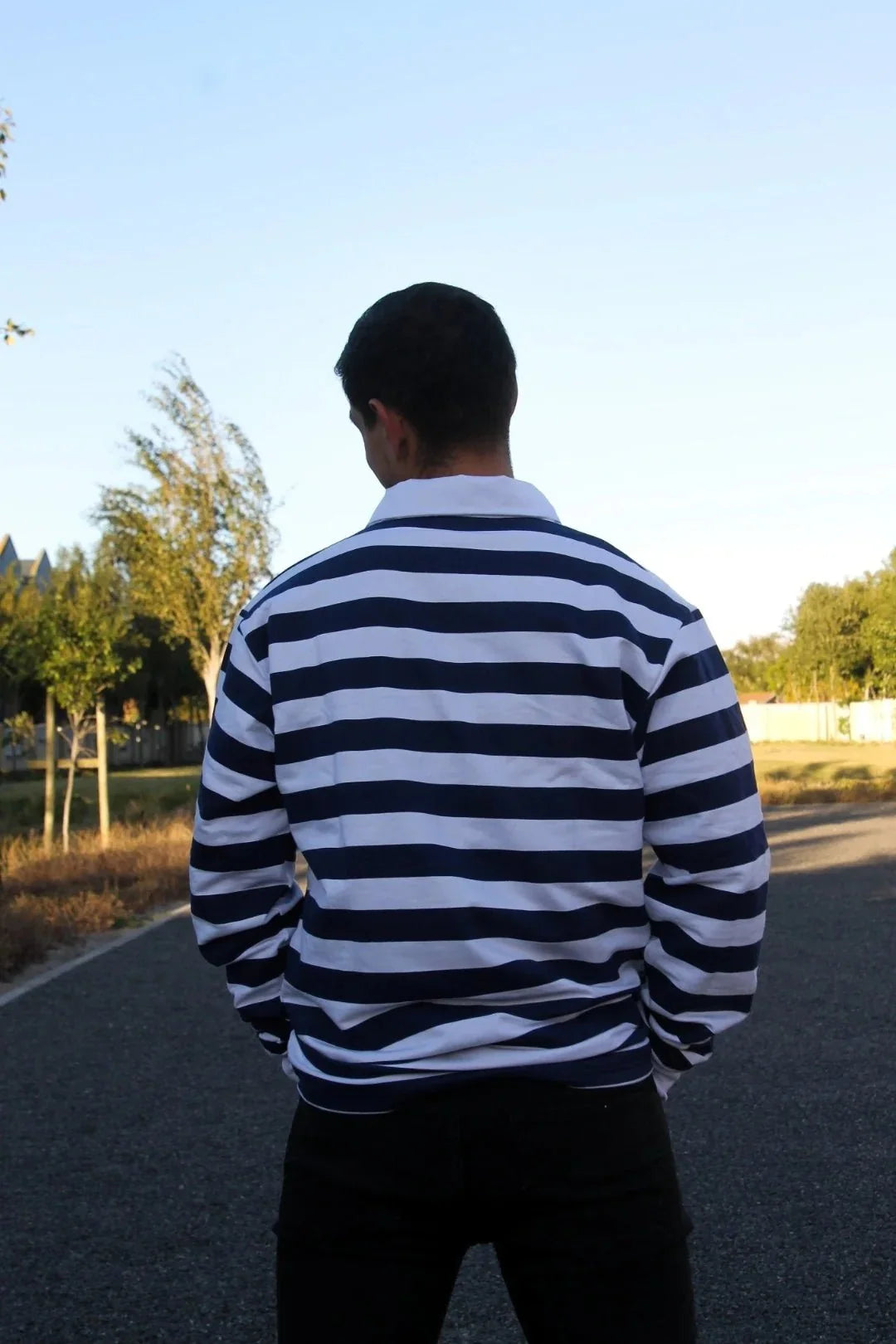 Schools Ikeys Varsity Cup LS Rugby Jersey - Navy - Old School