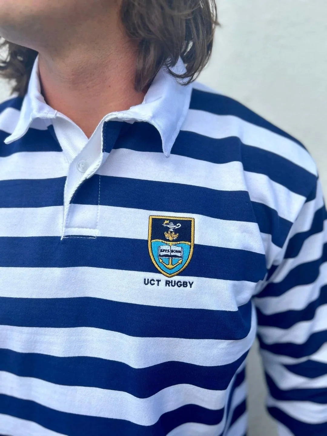 Schools Ikeys Varsity Cup LS Rugby Jersey - Navy - Old School