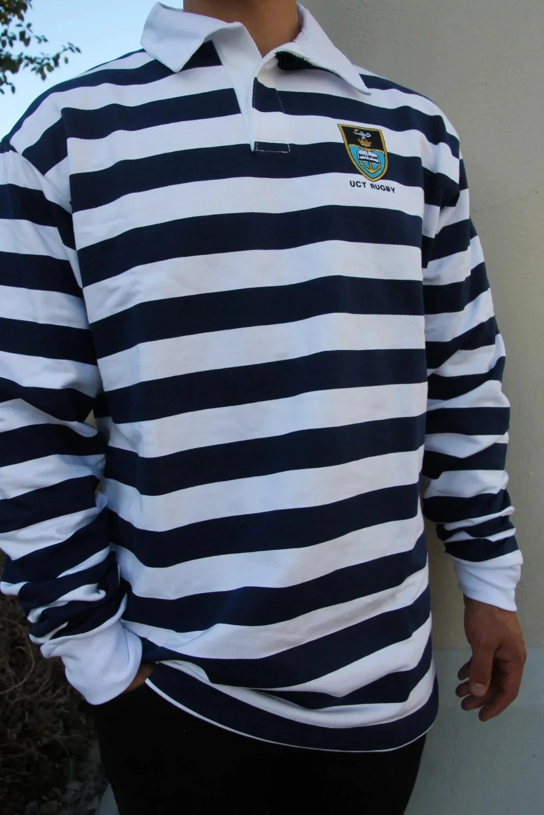 Schools Ikeys Varsity Cup LS Rugby Jersey - Navy - Old School