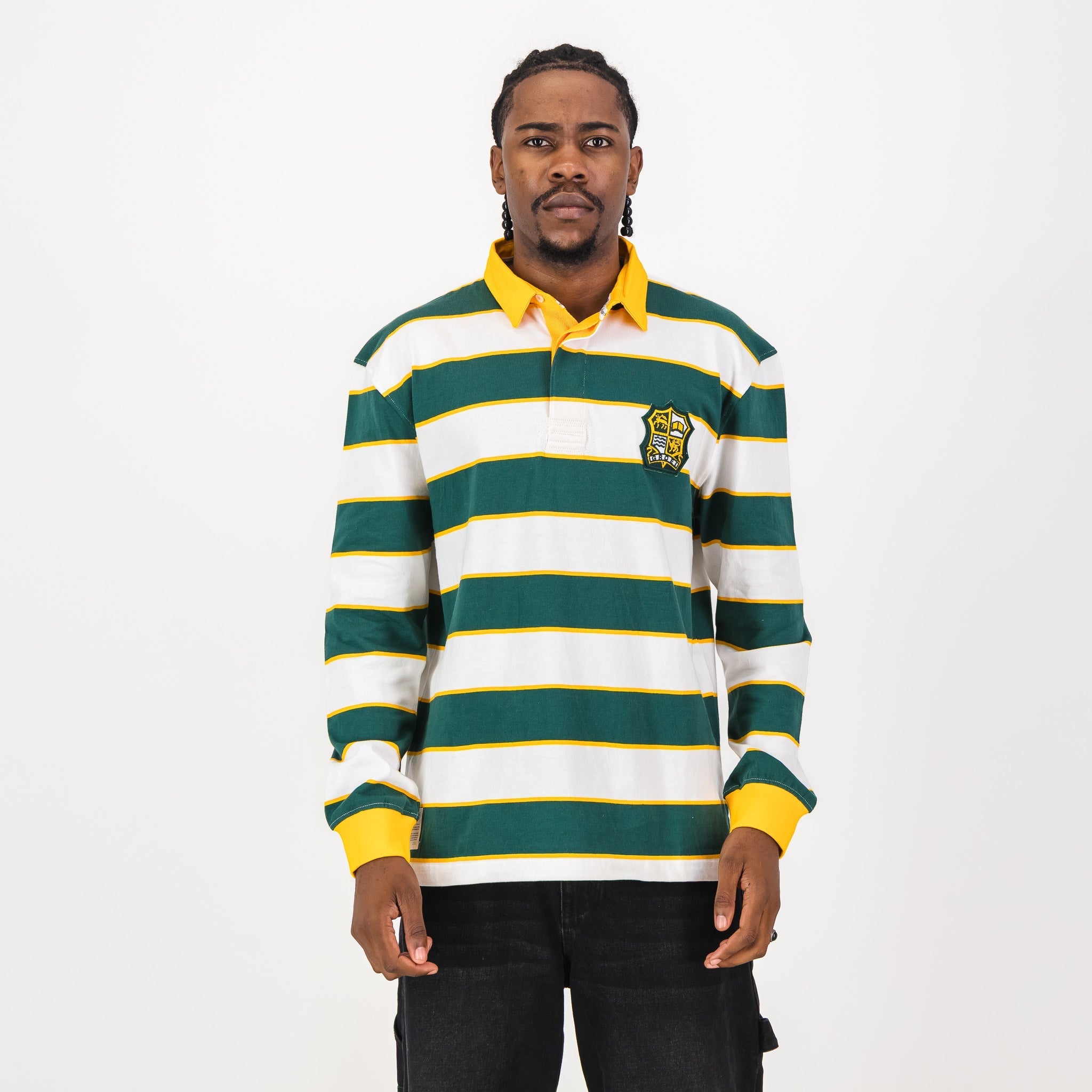 Schools Jan Celliers School YD LS Rugby Jersey - White - Old School