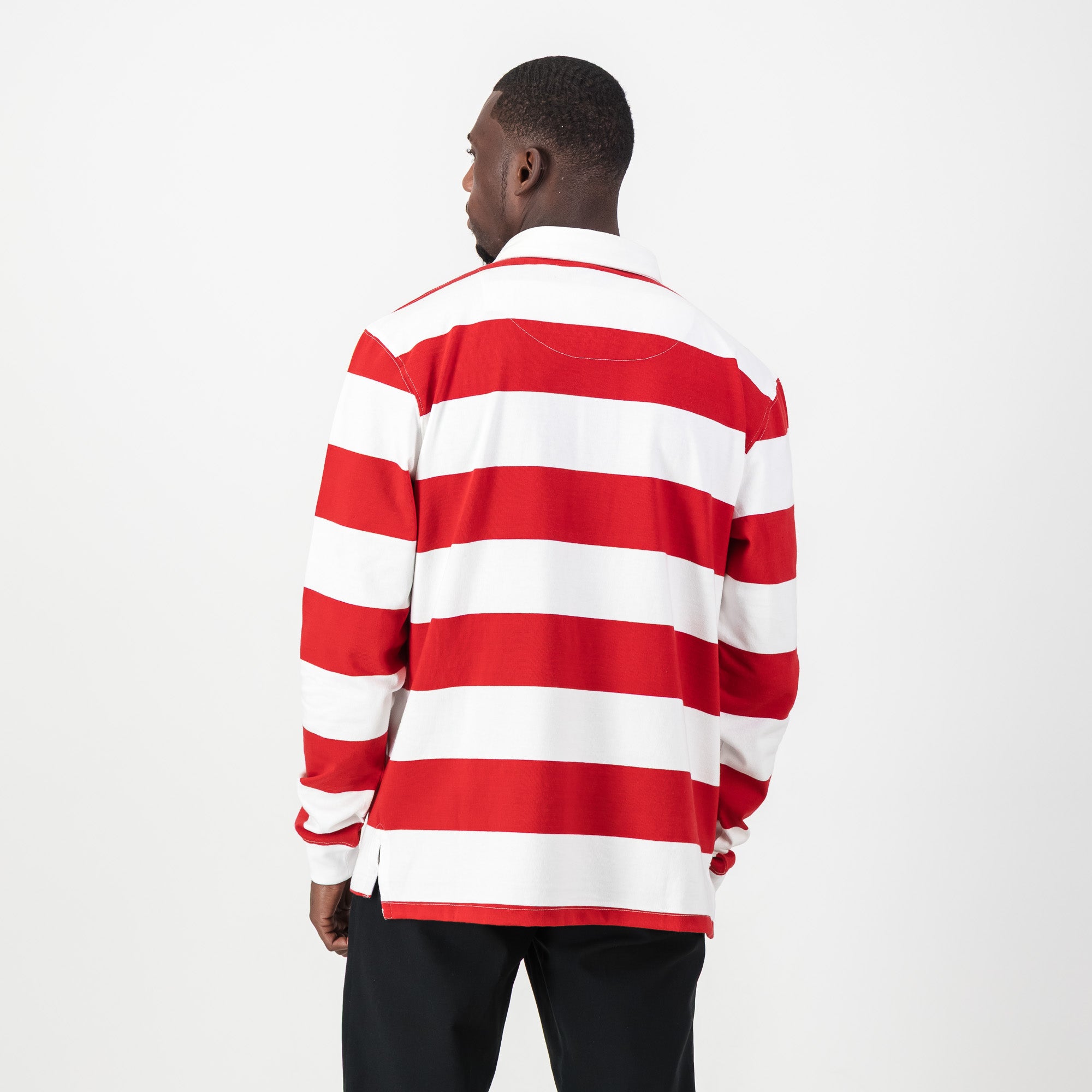 Schools Michael House YD LS Rugby Jersey - True Red - Old School