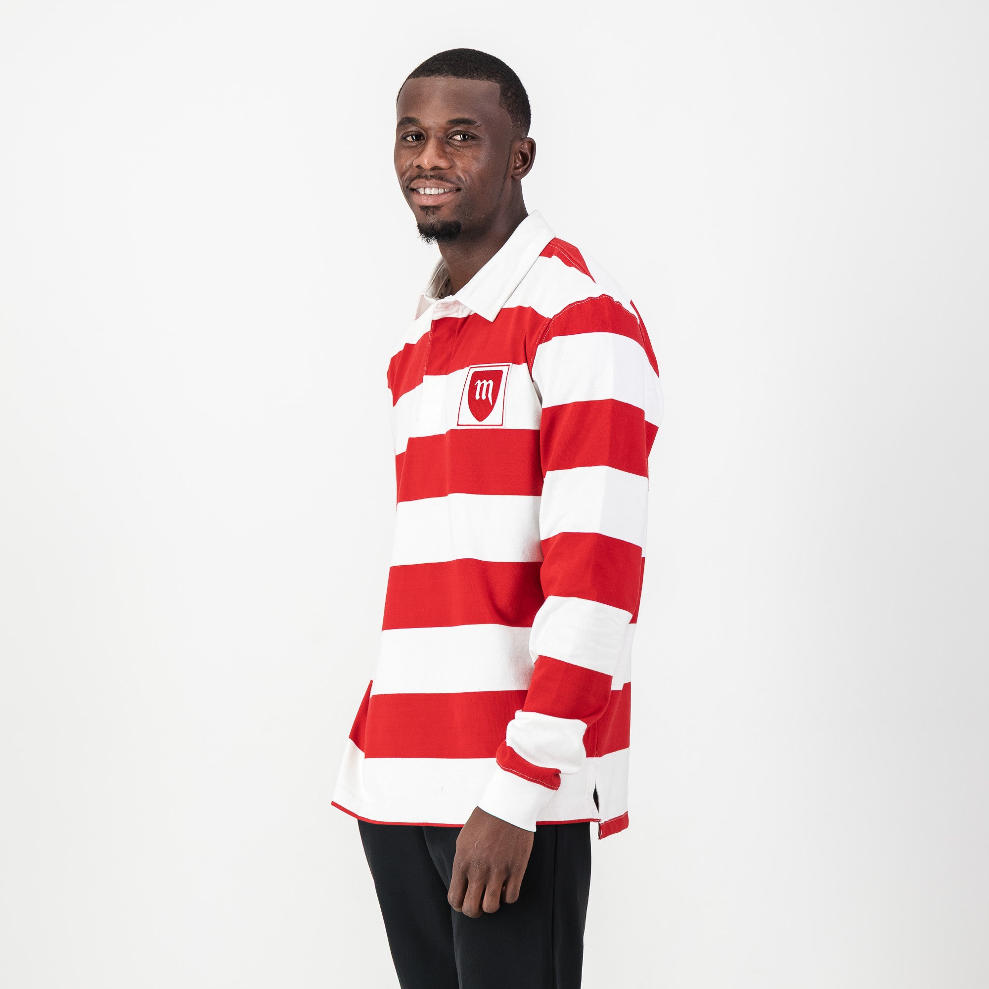 Schools Michael House YD LS Rugby Jersey - True Red - Old School