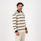 Schools Monument YD LS Rugby Jersey - White - Old School
