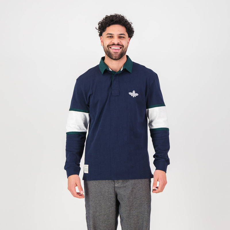 Schools Oakhill LS Rugby Jersey - Navy - Old School