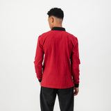 Schools Old Kingswoodian Club LS Rugby Jersey - Red - Old School