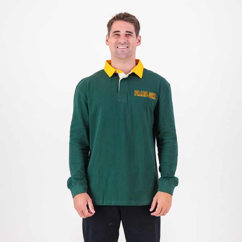 Schools Paarl Gimnasium Rugby Jersey - OS Green - Old School