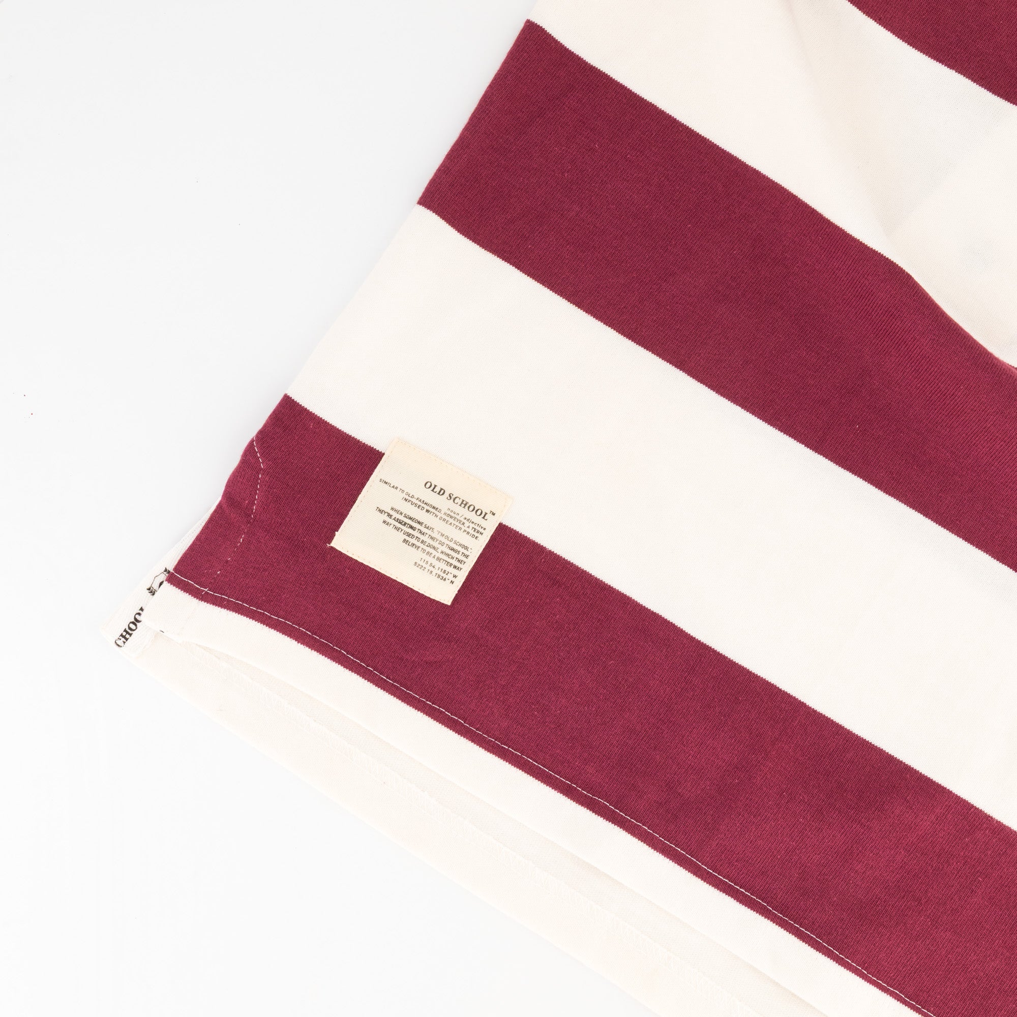Schools Paul Roos LS Rugby Jersey - White - Old School