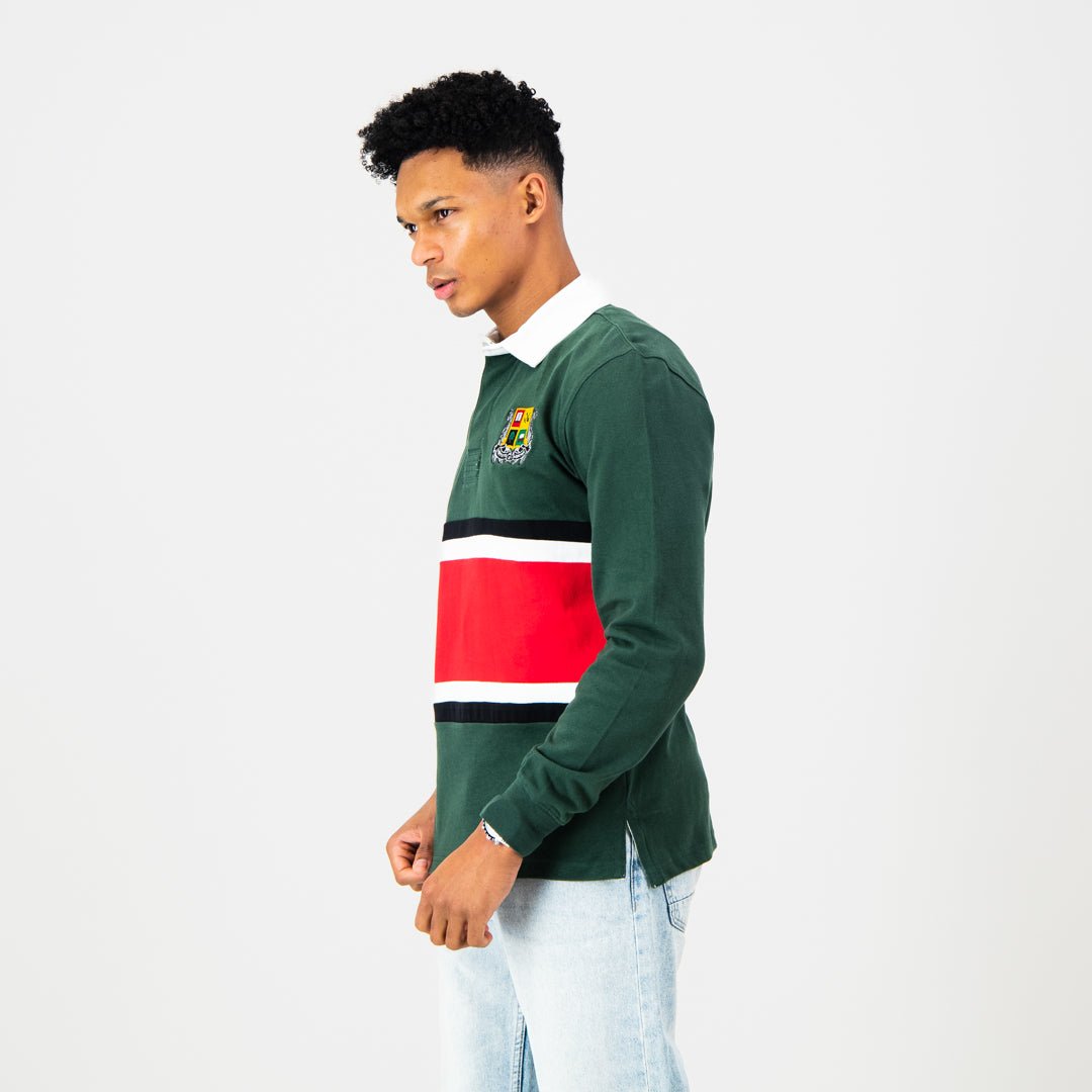 Schools Pretoria Boys LS Rugby Jersey - OS Green - Old School