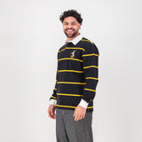 Schools Queens College YD LS Rugby Jersey - Black - Old School