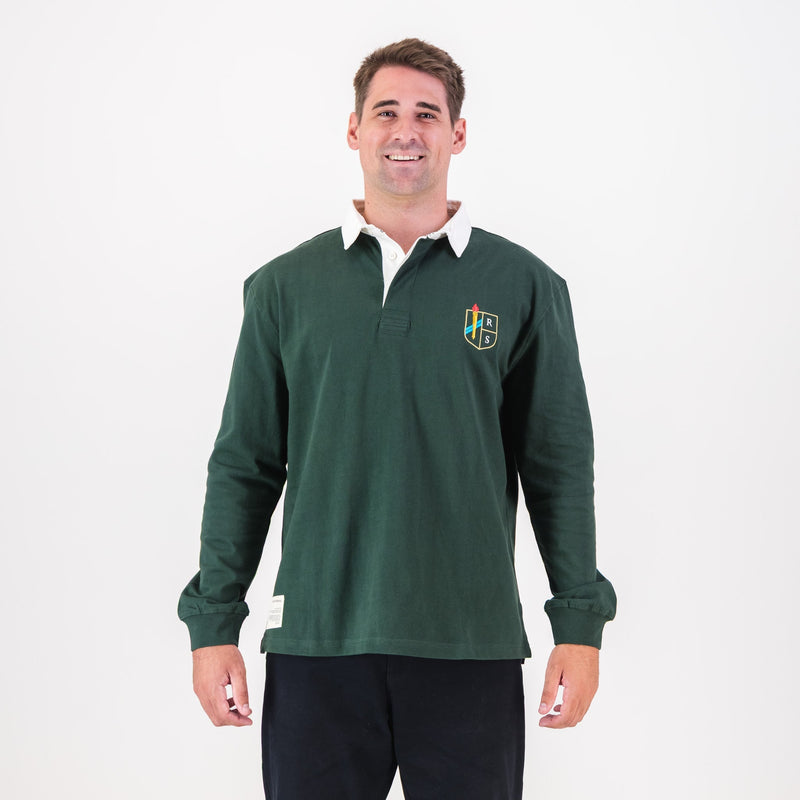 Schools Rivonia Primary School LS Rugby Jersey - OS Green - Old School