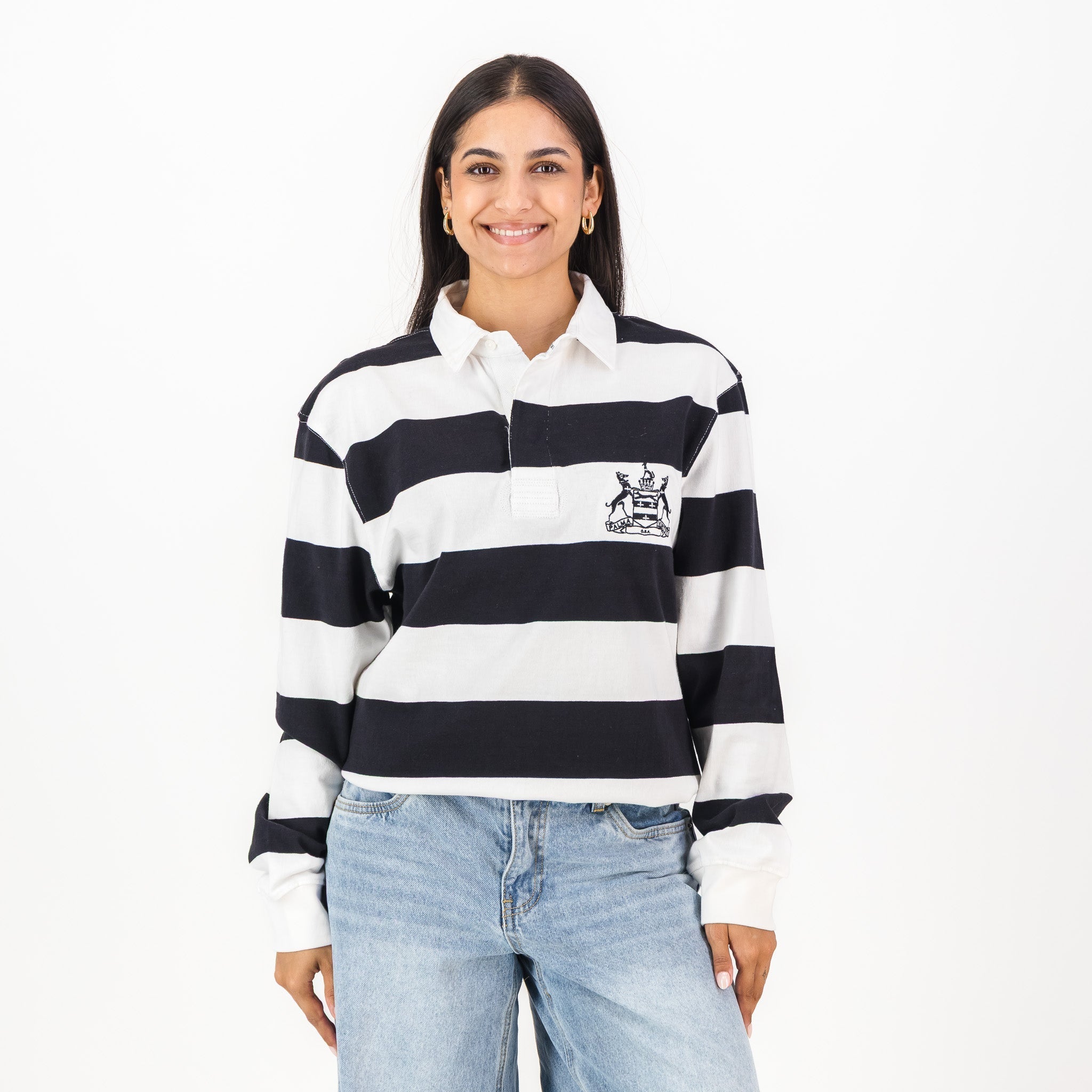 Schools Selborne College YD LS Rugby Jersey - White - Old School
