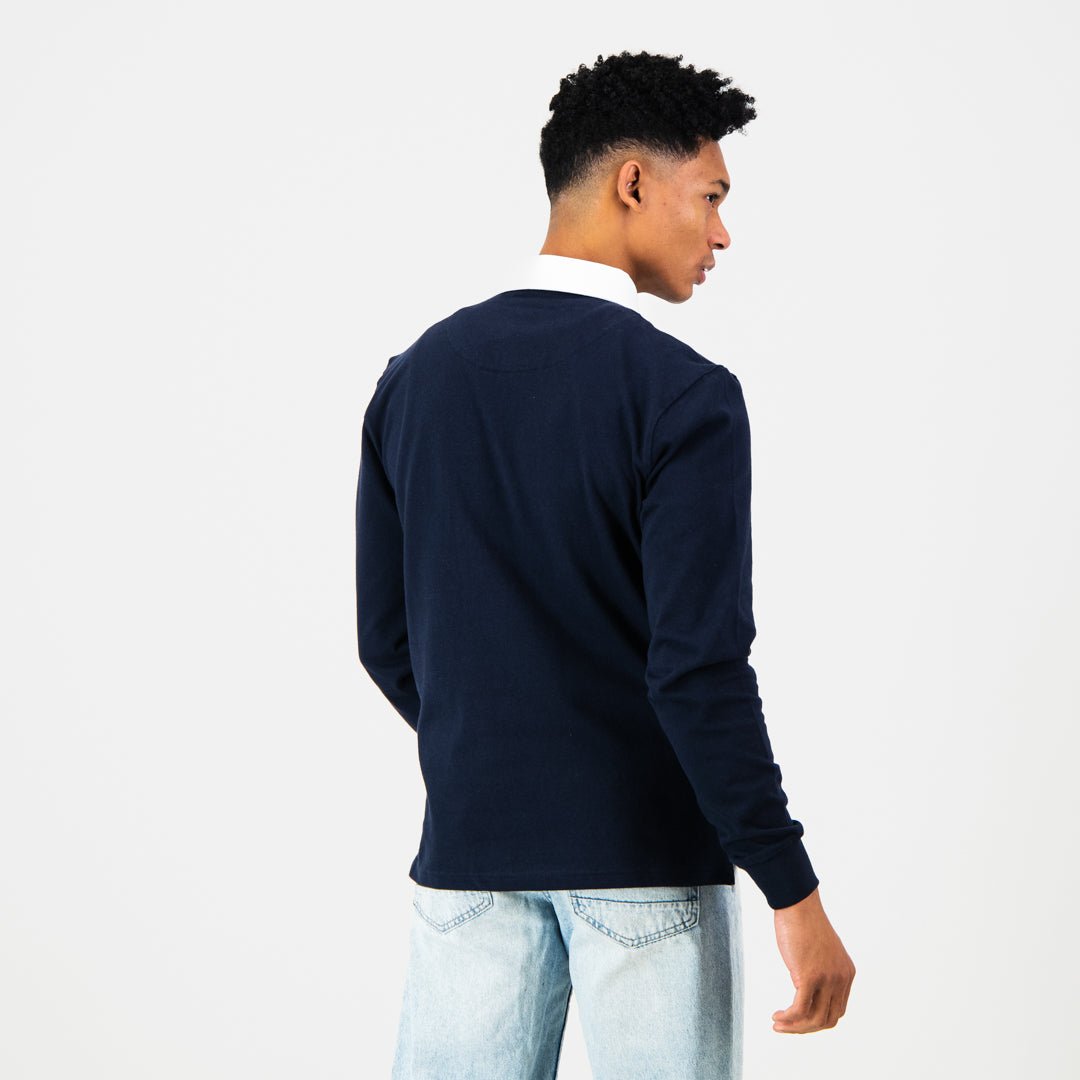 Schools St Benidicts LS Rugby Jersey - Navy - Old School