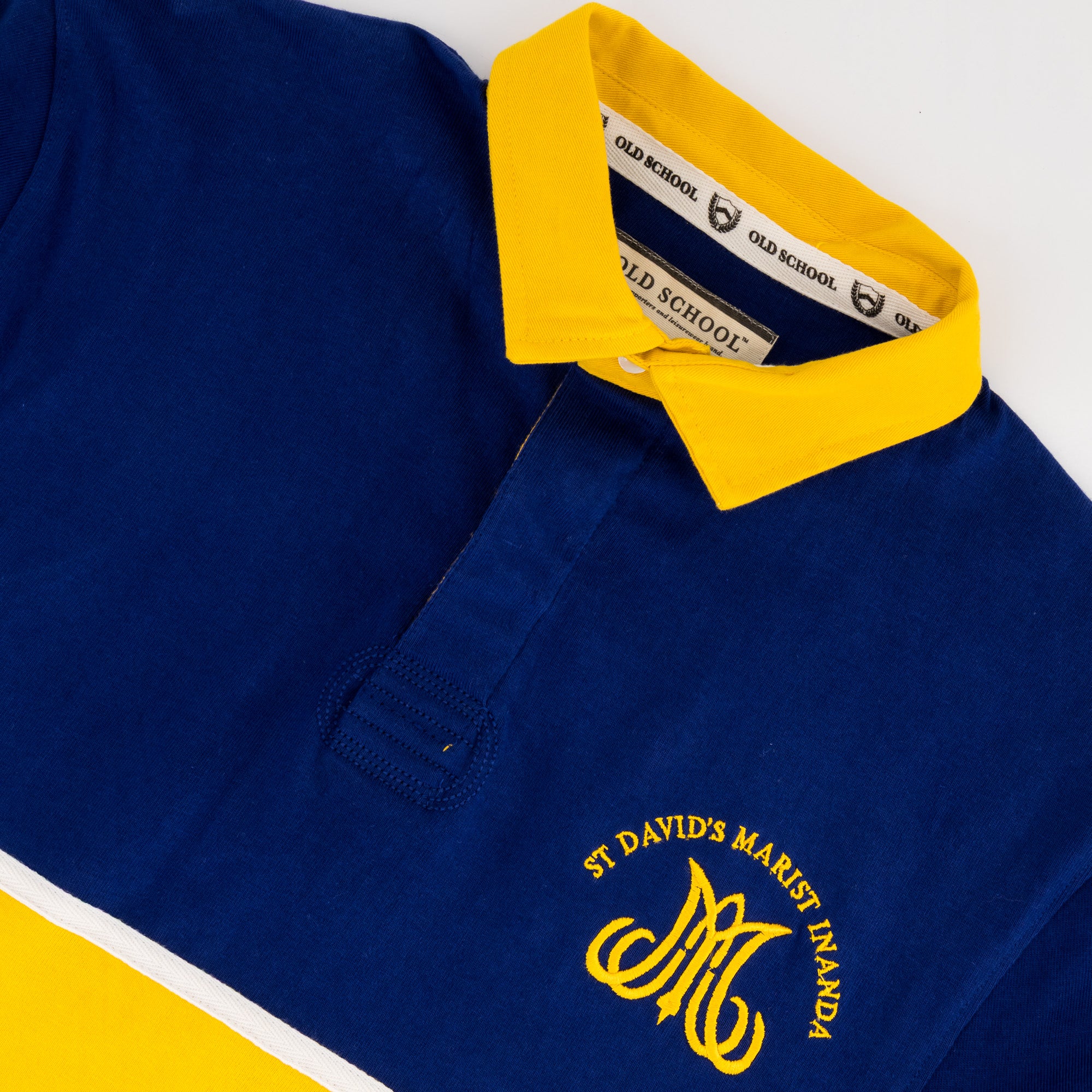 Schools St Davids LS Rugby Jersey - Bellwhether Blue - Old School