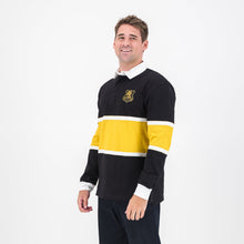 Schools St Johns DSG Cut & Sew LS Rugby Jersey - Black - Old School