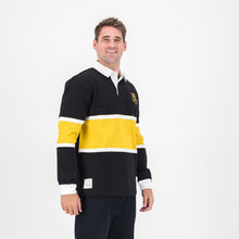 Schools St Johns DSG Cut & Sew LS Rugby Jersey - Black - Old School