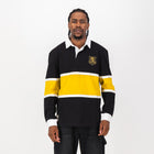 Schools St Johns DSG Cut & Sew LS Rugby Jersey - Black - Old School