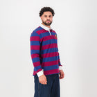 Schools St Johns Long Sleeve Rugby Jersey - Navy Peony - Old School