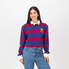 Schools St Johns Long Sleeve Rugby Jersey - Navy Peony - Old School