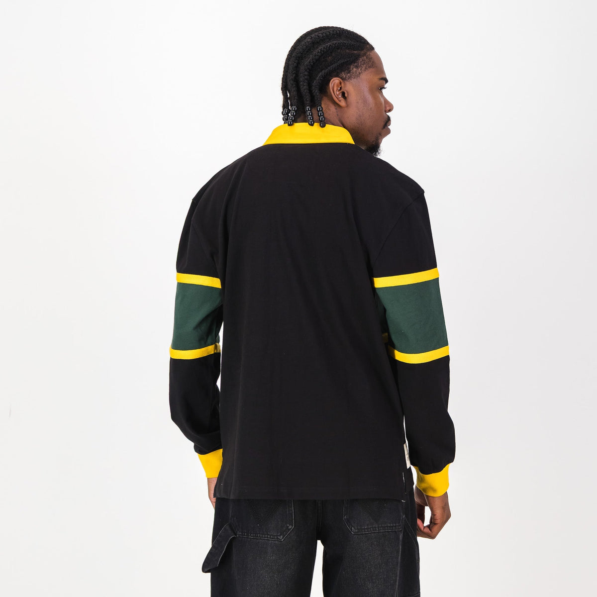 Schools Umtata High School LS Rugby Jersey - Black - Old School